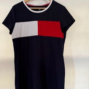 Tommy Hilfiger Red White and Blue Mini Dress, Size XLG